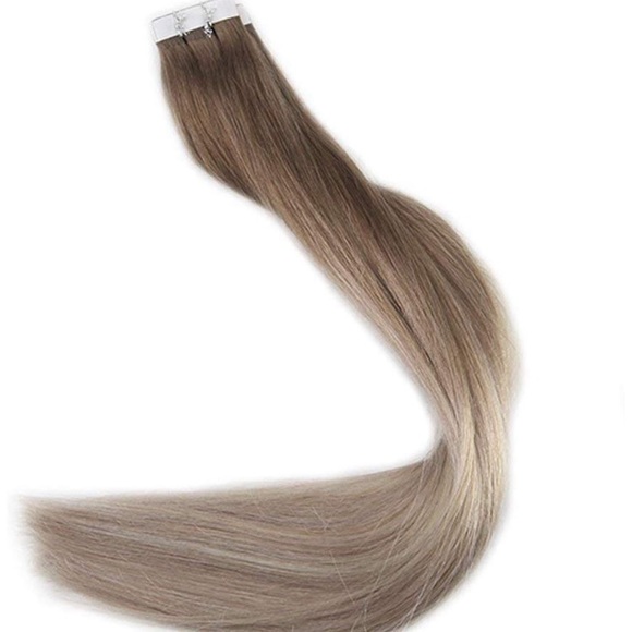 ✨ 3 16” #8 #60 #18 Blonde BALAYAGE HUMAN TAPE INS